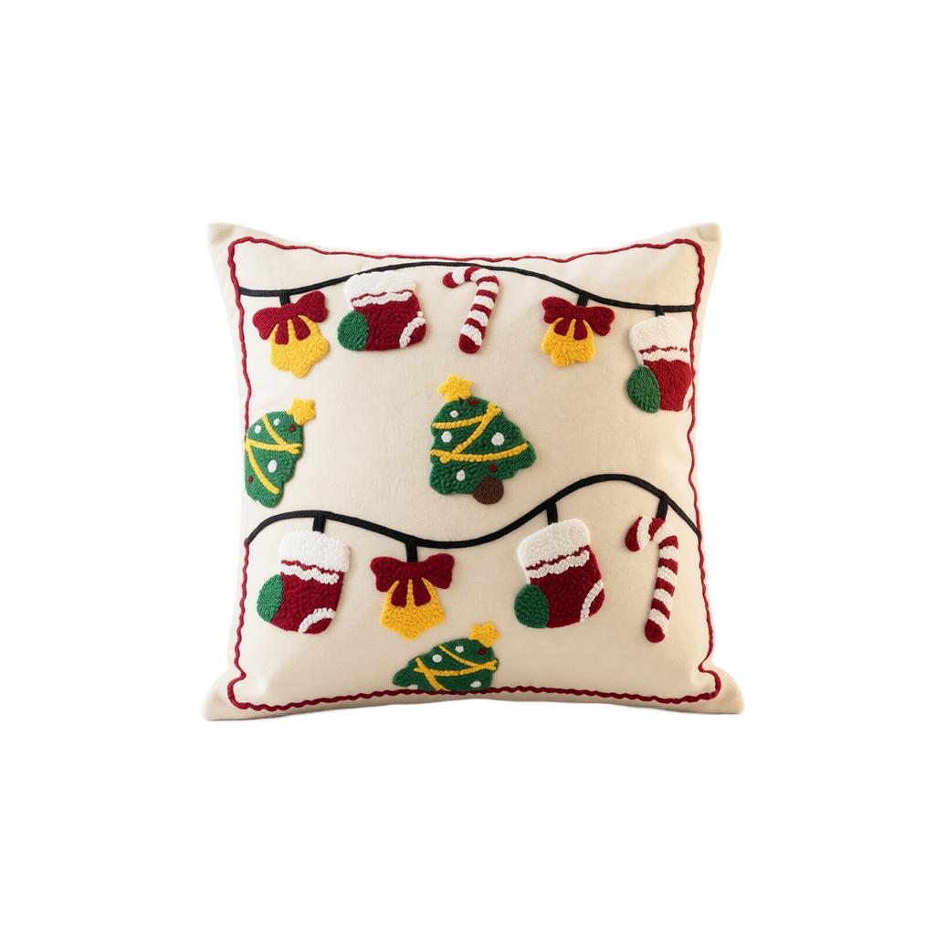 Christmas Cover, Holiday Decorative Cushion Case for Couch and Home Decor