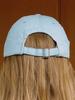 Elssibeui Lcve Logo Washed Cotton Ball Cap_Skyblue