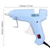 40W Blue Full Size Hot Melt Glue Gun, 11mm Sticks for Crafts