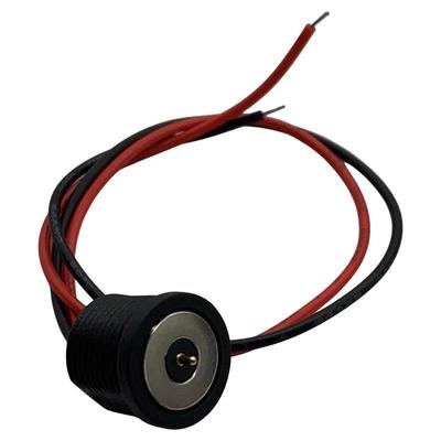 Waterproof Magnetic Charging Connectors with Cable for Heated Clothing, Instruments, and Lamps