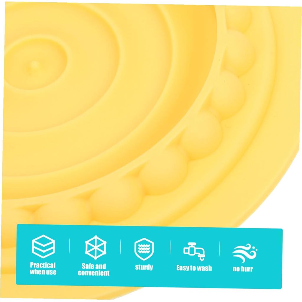 Tigela e Tapete para Gatos de Alimentação Lenta para Prevenir Inchaço. Prato de Alimentação Lenta com Design ElevadoFácil de LimparPode Ser Colocado na Máquina de Lavar Louça Para Prevenir Comer em Excesso