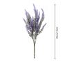 1Pc Artificial Plants Scrapbook Plastic Lavender Vases Home Decor Ornamental Flowerpot Party Wedding Decorative Flowers Diy Gift