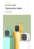 Portable Desktop Electric Fan Heater for Home and Office