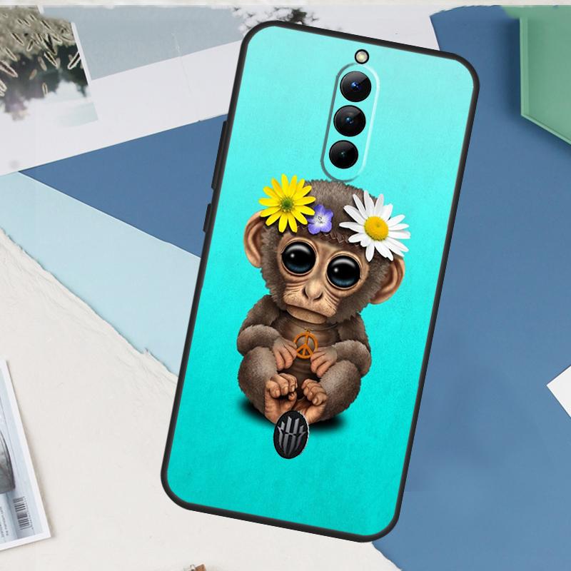 

Monkey Gorilla Ape Baby Case For ZTE Nubia Red Magic 10S 11 10 9 8 8S 9S Pro Plus 6 7 6S 7S Pro 5G 6R 10 Air Cover Red Magic 8 Pro Plus