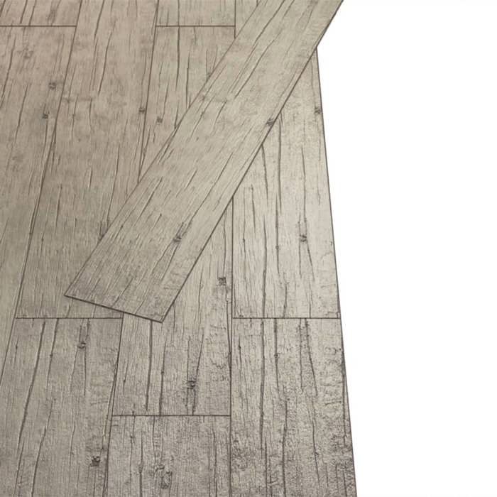 VidaXL PVC Floor Plank 2 Mm Self-Adhesive Washed Oak Floor Tile 245171