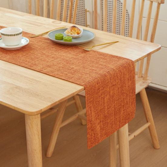 Nosič na párty stůl Jednobarevný Zahuštěný Tepelně odolný 30 x 180 cm Neklouzavý Lze prát v pračce Párty Svatby Bankety Dekorace stolu Stolní vlajka