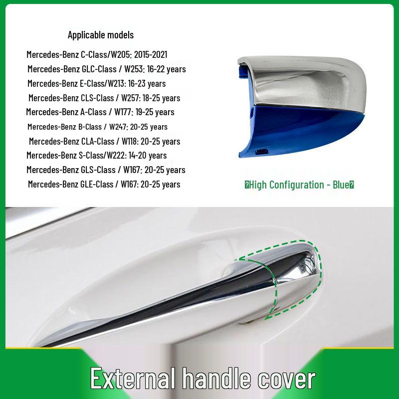 

Mercedes Exterior Door Handle Key Cover for W205, W213, W222, W167 Models (Part No. 0997661700)