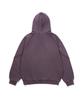 Out-Cut Raglan Pigment Hoodie Ash Purple
