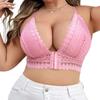 Plus Size Front Closure Push Up Bra Sexy Pure Desire Style