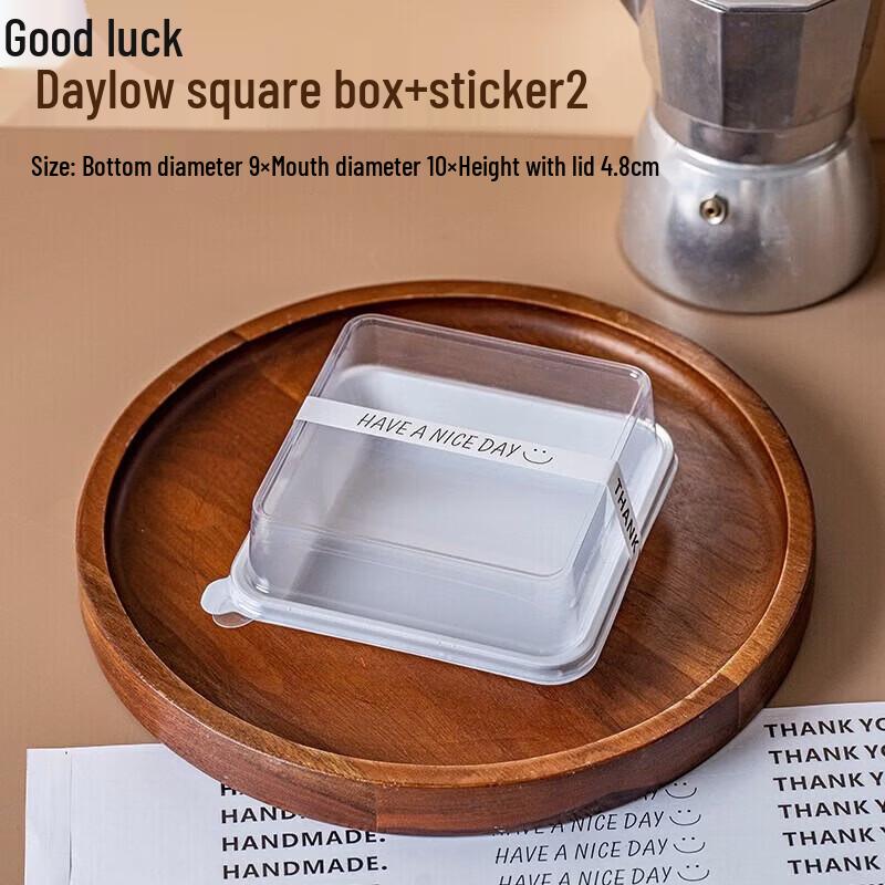 

Пластикові коробки для виносу шматочків торта