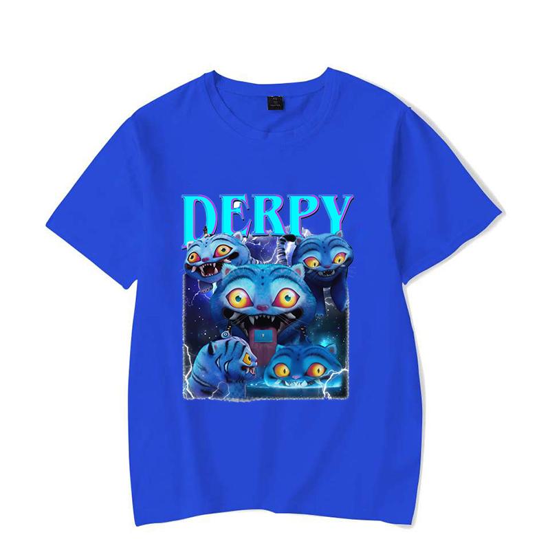 New Anime Kpop Demon Hunters Tiger Printed T Shirt Women Men Teens Fashion Hip Hop Harajuku Casual Short Sleeve Tops Tees