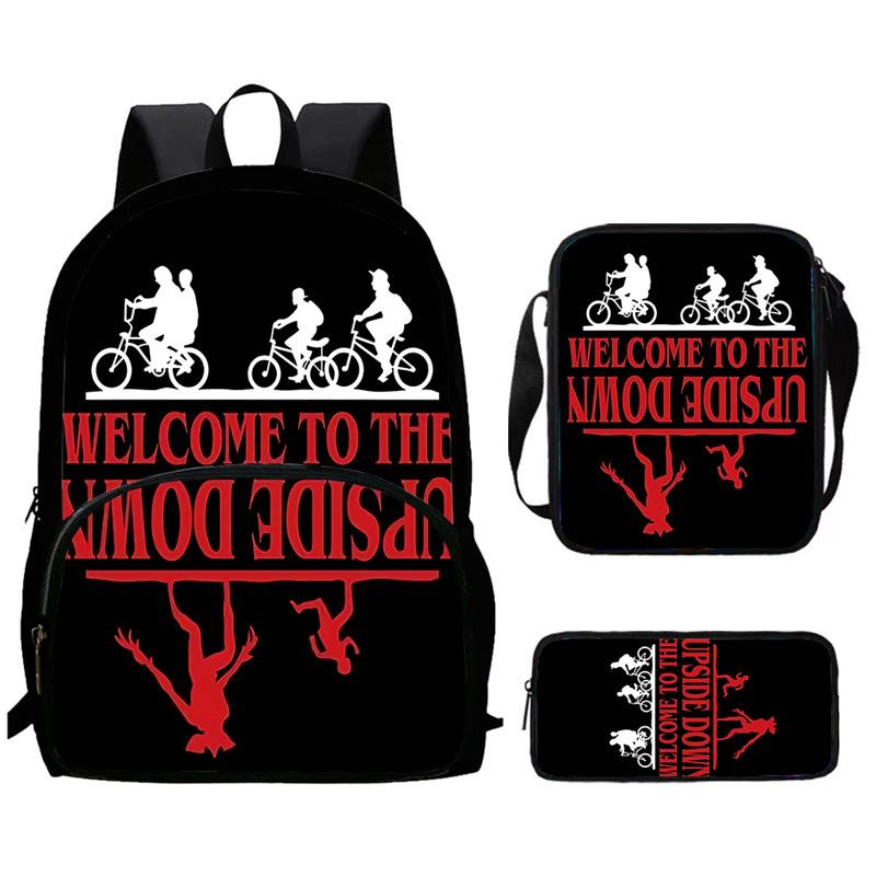Monster Story Schoolbag High Definition Multi-Function Oxford Lightweight Backpack
