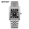 Couple Watch Fashion Square Roman Scale Men'S And Women'S Quartz Watch Waterproof Watch
