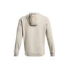 Under Armour Logo Print Casual Sports Hooded Jacket Men Jackets Beige 1376051-110