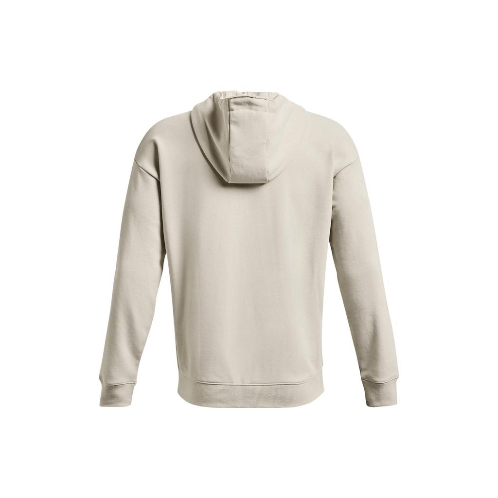 Under Armour Logo Print Casual Sports Hooded Jacket Men Jackets Beige 1376051-110