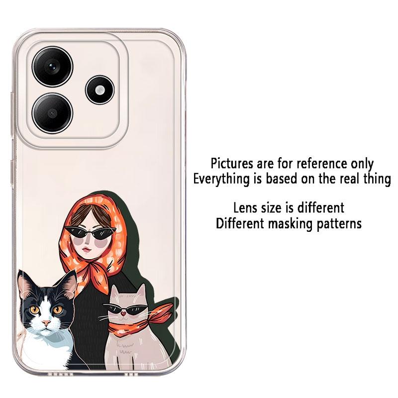Cartoon Dog Case for Xiaomi Redmi Note 14 Pro Plus 12S 13C A4 9 10 11 12 Note 13 10S 14C 11S Soft Phone Cover
