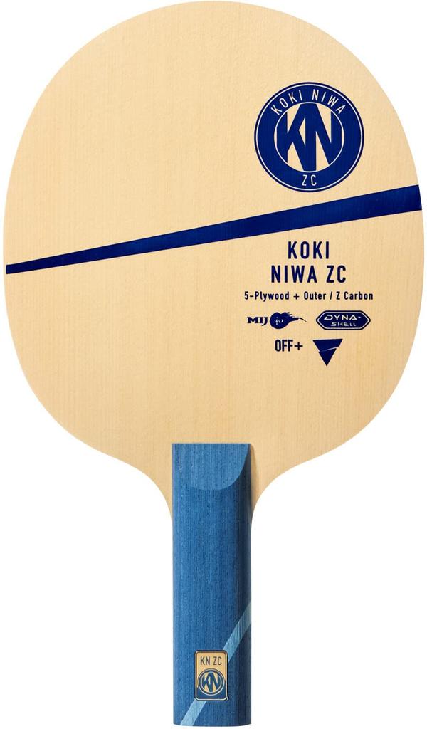 VICTAS Table Tennis Racket Attack Shakehand Racket Koki Niwa ZC Straight ST 310305
