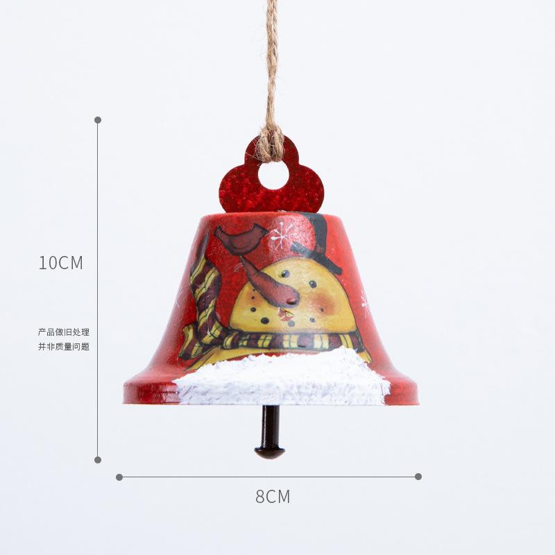 Christmas bells, Christmas decoration pendants, store decoration pendants, creative Christmas decorations, store scene layout