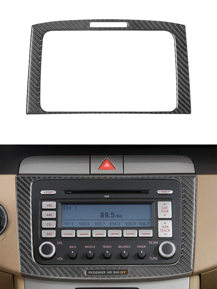 Carbon Fiber Interior Trim Sticker for Volkswagen Passat 2006-2011 - Scratch Resistant Car Styling Decoration & Protection Acces
