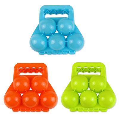 Snowball Maker Snow Ball Clip Snow Toys for Winter Snow Playing Sand Castle Mold Children Beach Snowball Fight Game Set