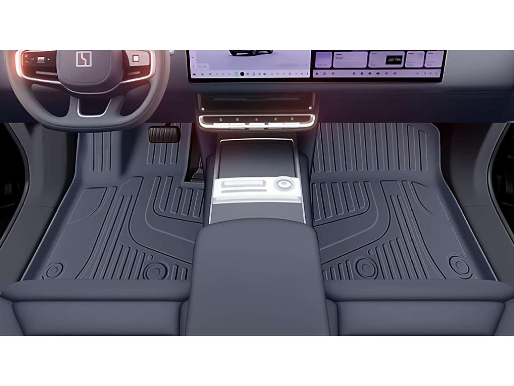 2025 Zeekr 9X TPE Floor Mats - Six-Seater Car Interior Accessories