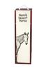 Namib Desert Horse - Wine Box with a Horse, Alcohol Box with Graphics, Personalized Gift Box from the Art-Dog Brand