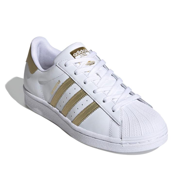 Adidas Women's Superstar 'White Gold Metallic' Women's Sneakers FX7483