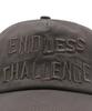 XTONZ Xta088 Endless Slogan Cotton Ball Cap (Brown)