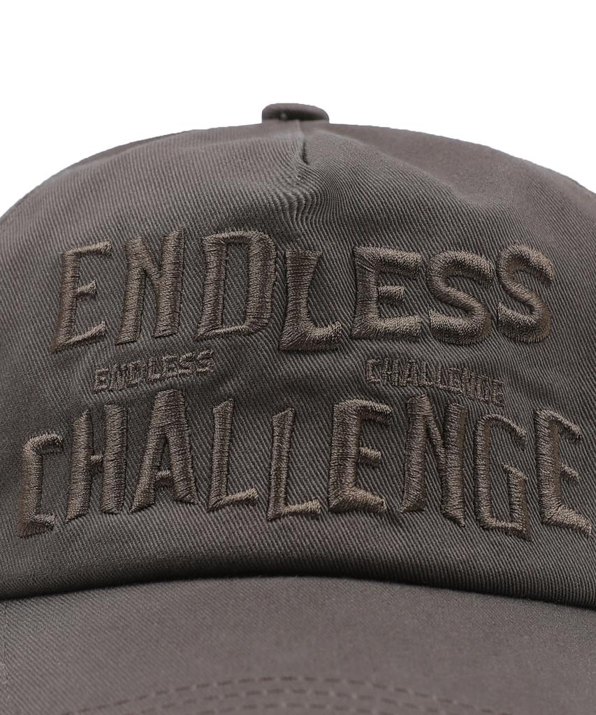 XTONZ Xta088 Endless Slogan Cotton Ball Cap (Brown)