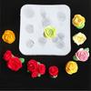 3D Rose Silicone Candle Molds for Epoxy Resin Candle Soap Fondant Chocolate Candy Baking Cement Clay Silicone Molds