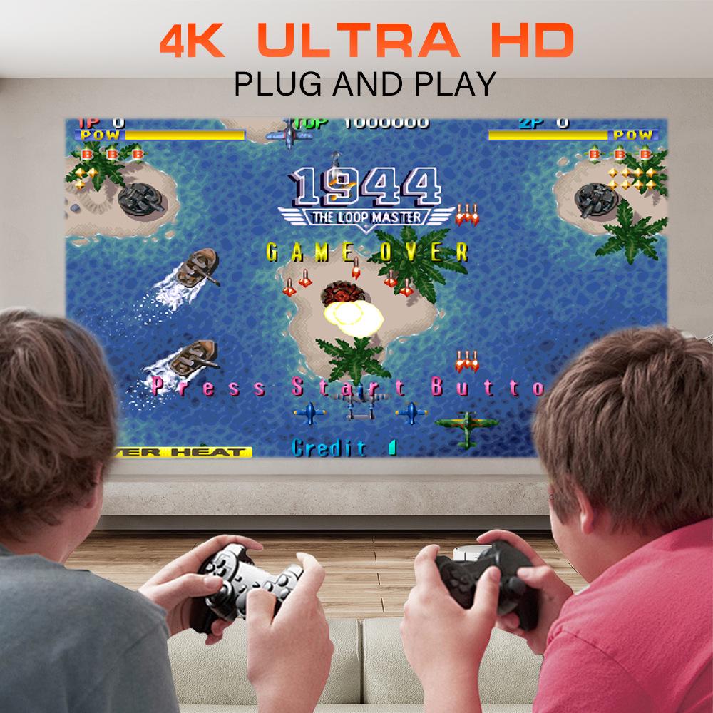 MAX300 Přenosný 4K HD herní projektor s bezdrátovým ovladačem