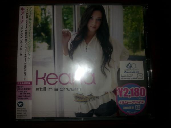 

CD KEANA Still In A Dream WPCR13942 Warner Music 2010 Japan Dance Electronica Used