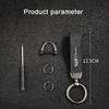 for Cadillac Escalade CTS ATS SRX Deville BLS XT4 XT5 XT6 STS XTS SLR XLR CT4 CT5 CT6 Suede Car Strap Keychain Key Accessories