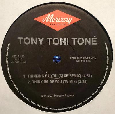 12inch Record TONY! TONI! TON?! - Thinking Of You MELP135PROMO Mercury 1997 US Soul/Funk Used