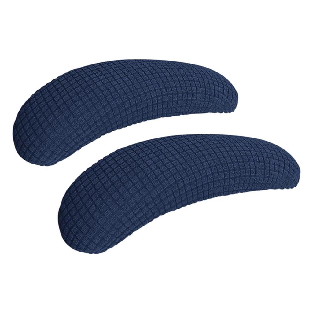 1pair Office Chair Armrest Cover Removable Stretchable Washable Waterproof Fabric Elastic Half Pack for Computer Chair Slipcover Armrest