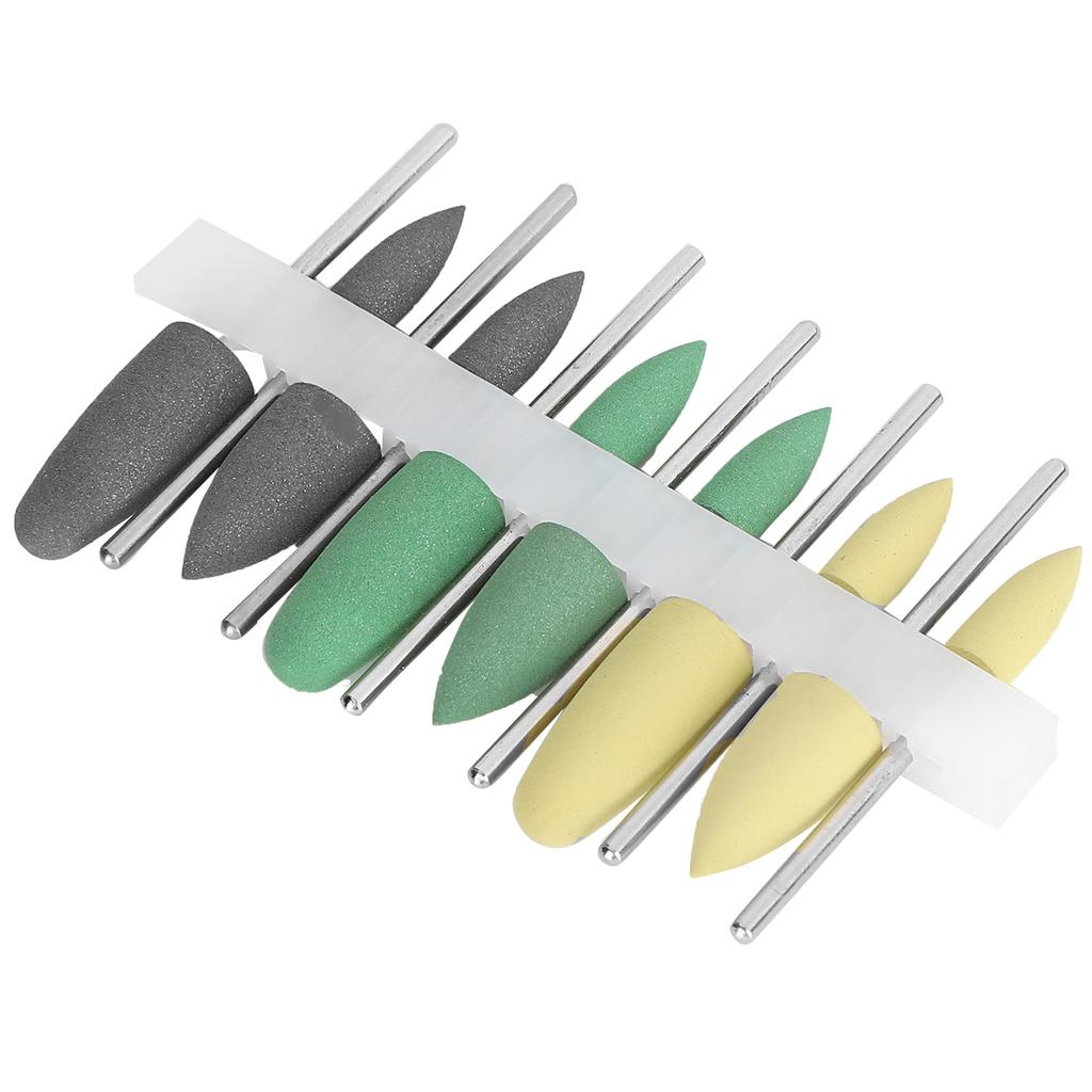 Dental Silicone Rubber Polisher Grinding Head Stainless Steel Shank Dental Grinding Polisher Burs