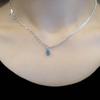 HARANG HR 102N_Blue Opal Necklace (Silver 925)