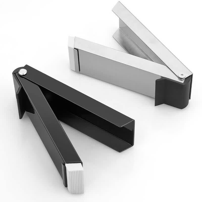 Bingyu Punch-Free Stainless Steel Foot-Operated Door Stop
