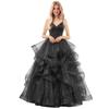Fashionable European and American Evening Dresses, French Mesh Long Dresses, Birthday Parties, Dances, Princess Dresses