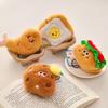 Creative Burger Hot Dog Small Pendant Plush Toy Doll Sushi Fries Bread Horn Bag Pendant Keychain