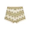 Zaprha 2025 Summer New Holiday Style Lens Patchwork Embroidery Decoration High Waist Casual Shorts 5770224