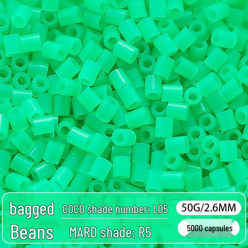 Mard Family Perler Beads P Series Pearlescent Colors 2.6mm Refill Pack - 50g Fused Beads