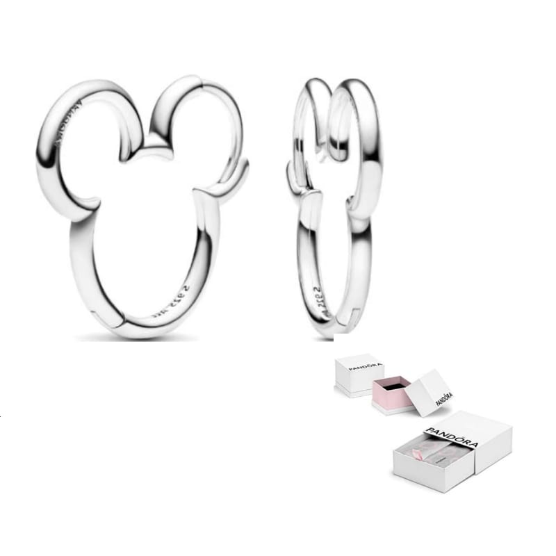 Pandora 925 Sterling Silver Earrings Women`s