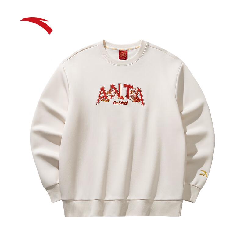 Anta Men's New Year Celebration Loose Fit Pullover Sweatshirt