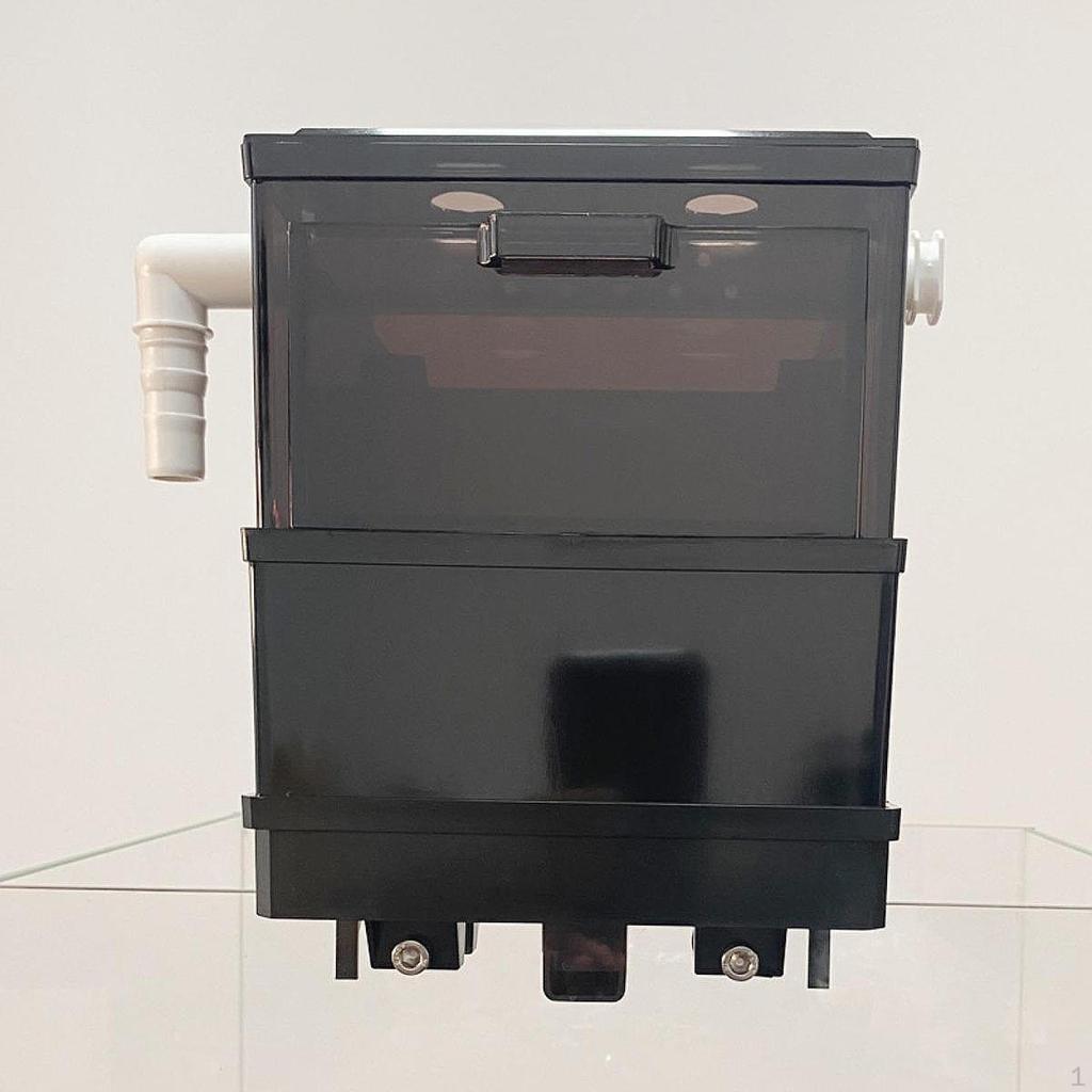 Aquarium Filter Box Drawer Drip Tray Filtration Easy Installation Pipe