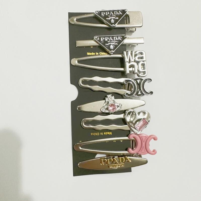 2022 Winter Korean Style Metal Hair Clip for Girls - Trendy Bangs Hairpin and Side Clip Hair Accessories