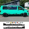 Auto Tür Seitenschild für Volkswagen VW Transporter T3 T4 T5 T6 Caravelle Multivan Camper Van Vinyl Aufkleber Auto Zubehör