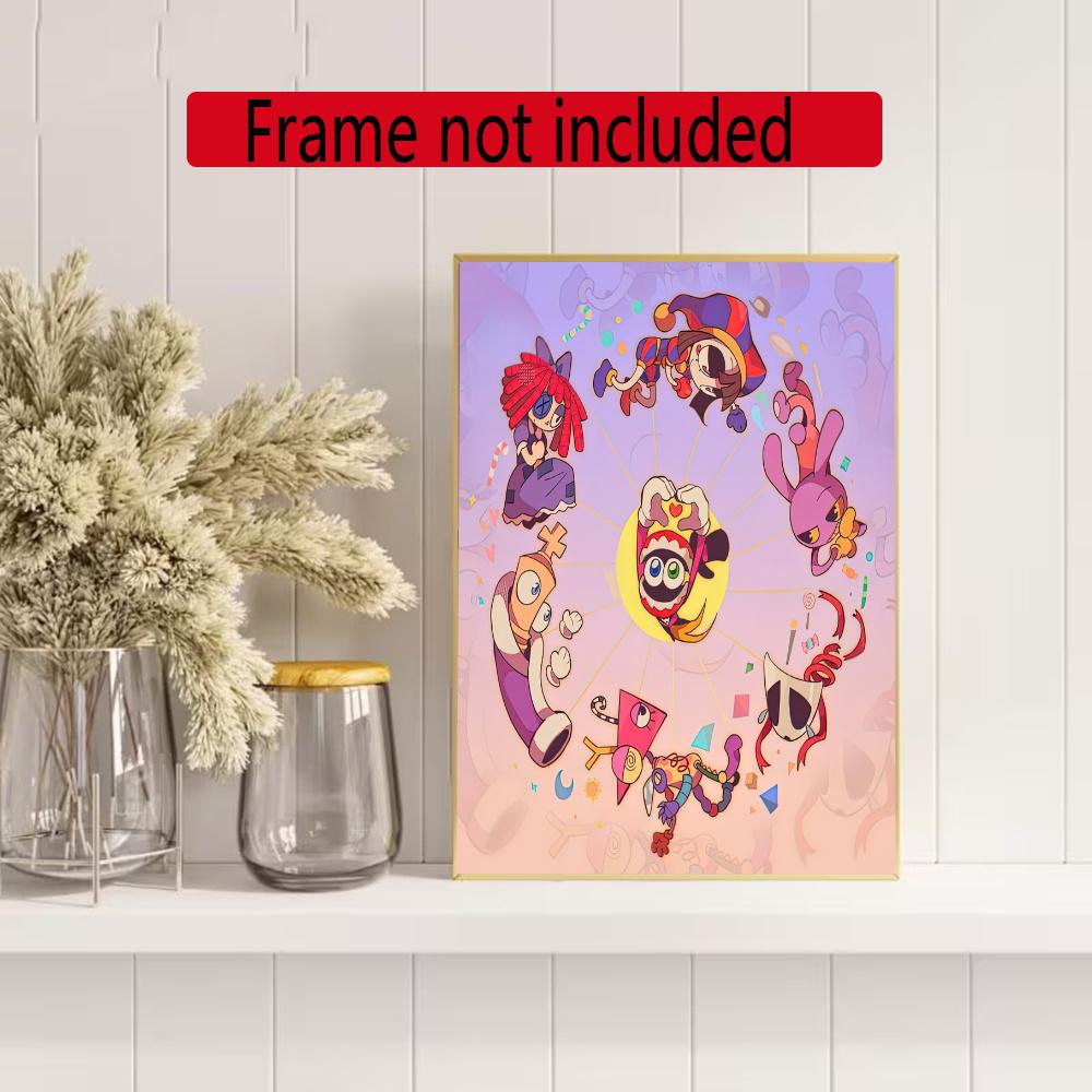Tadc Pomni 5D Diy Diamond Painting Round Diamond Mosaic Suitable For Beginners Diamond Painting Rhinestones Gift Frameless