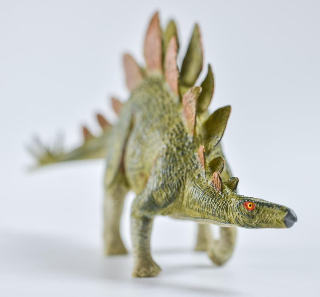 Figurka dinosaura SanDoll Realistický model Jurský 20cm třída Plaz Působivý masožravý dětský dárkový displej (Stegosaurus)
