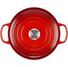 Cast Iron Roaster Le Creuset Signature Round 26 Cm Cherry Red 5.3 L (21177260602430)